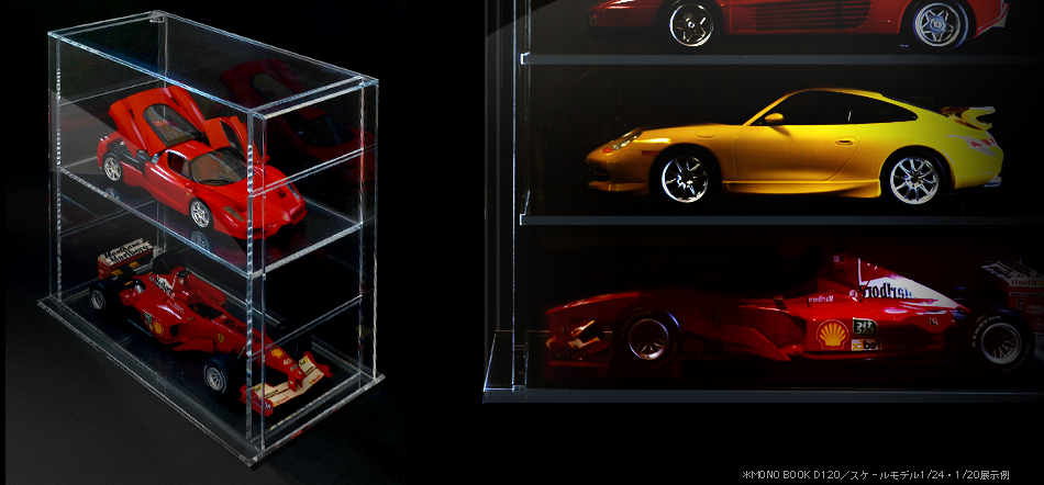 ブラウン×ピンク 1/18スケール ダイカスト カーモデル ディスプレイケース キャビネット 4台収納 DC7107b 並行輸入 - 通販 - sacate.com